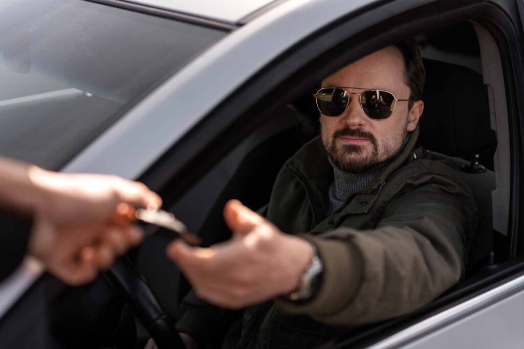 Oszuści skupujący auta