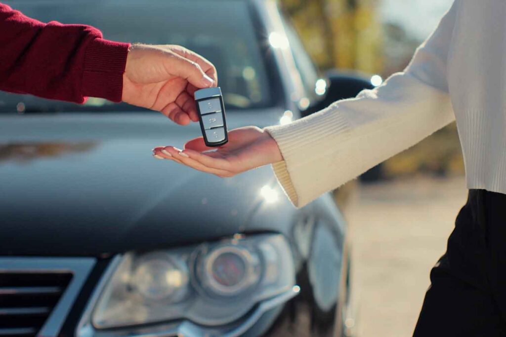 Sprzedawania auta z oferty skupu